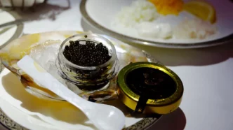 producción caviar Irán 2025