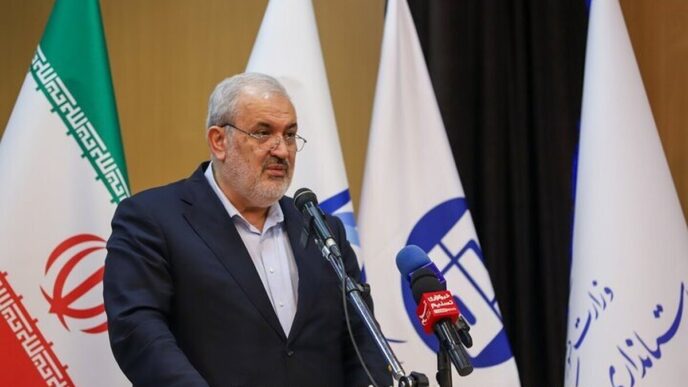 Ministro iraní Abbas Aliabadi en conferencia sobre cooperación hídrica islámica