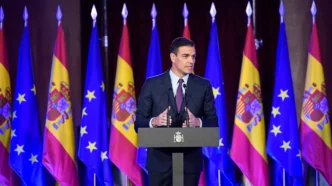 Pedro Sánchez en la cumbre de Sharm el-Sheij