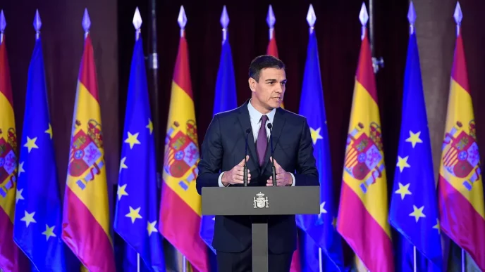 Pedro Sánchez en la cumbre de Sharm el-Sheij