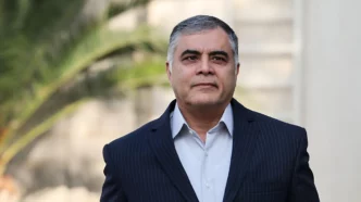 Plataforma petrolera iraní operando en el Golfo Pérsico