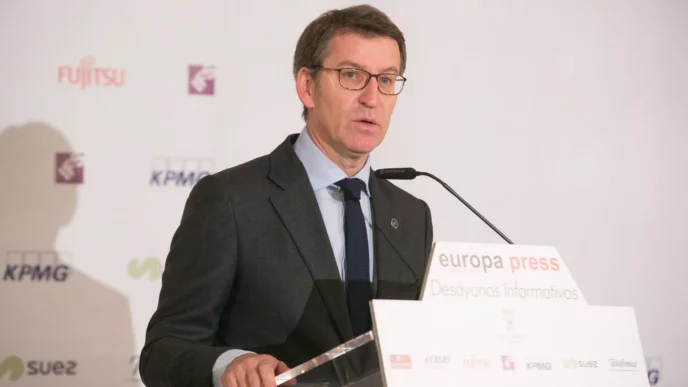 Alberto Núñez Feijóo critica la desigualdad fiscal en España