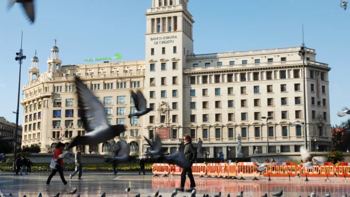 Banca española con expansión internacional